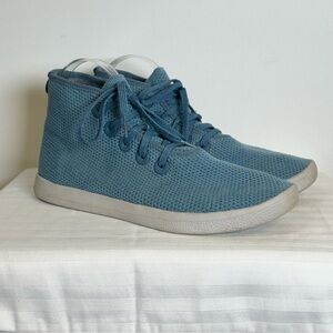 Allbirds Tree Toppers Breathable High Top Sapphire Blue Shoes Women’s Size 10
